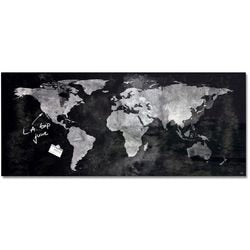 Glastafel Sigel 130x55 schwarz