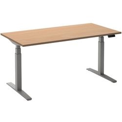 Sitz-Steh-Schreibtisch Ceha ade2plme208q9006be Buche Melamin, Metall
