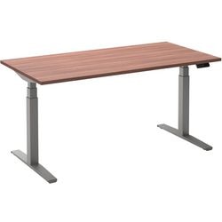 Sitz-Steh-Schreibtisch Ceha ade2plhl148q9006ha Havana Melamin, Metall
