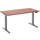 Sitz-Steh-Schreibtisch Ceha ade2plhl208q9006ha Havanna Melamin, Metall