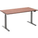 Sitz-Steh-Schreibtisch Ceha ade2plme128q9006ha Havana Melamin, Metall