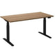 Sitz-Steh-Schreibtisch Ceha ade2plhl208q9005ret Eiche Tabak Melamin, Metall