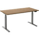 Sitz-Steh-Schreibtisch Ceha ade2plme148q9006ret Eiche Tabak Melamin, Metall
