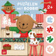 Clavis macht Rätsel mit Bobbie. 4 in 1 Puzzle Weihnachten