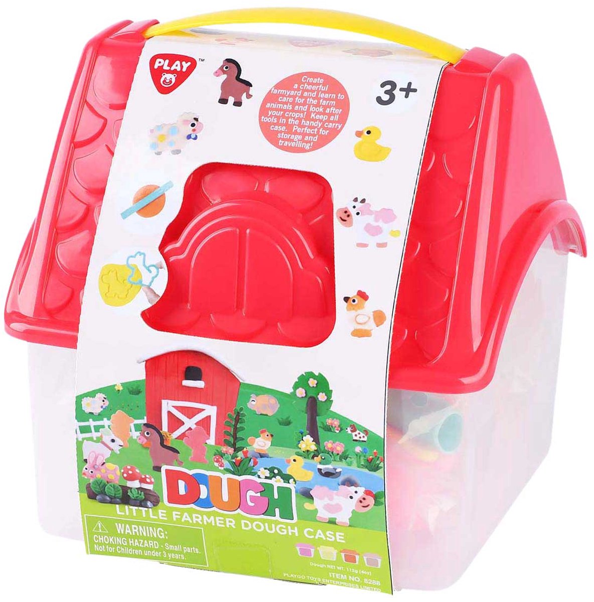 Playgo Ton-Set für kleine Bauernhöfe – 4 Tontöpfe