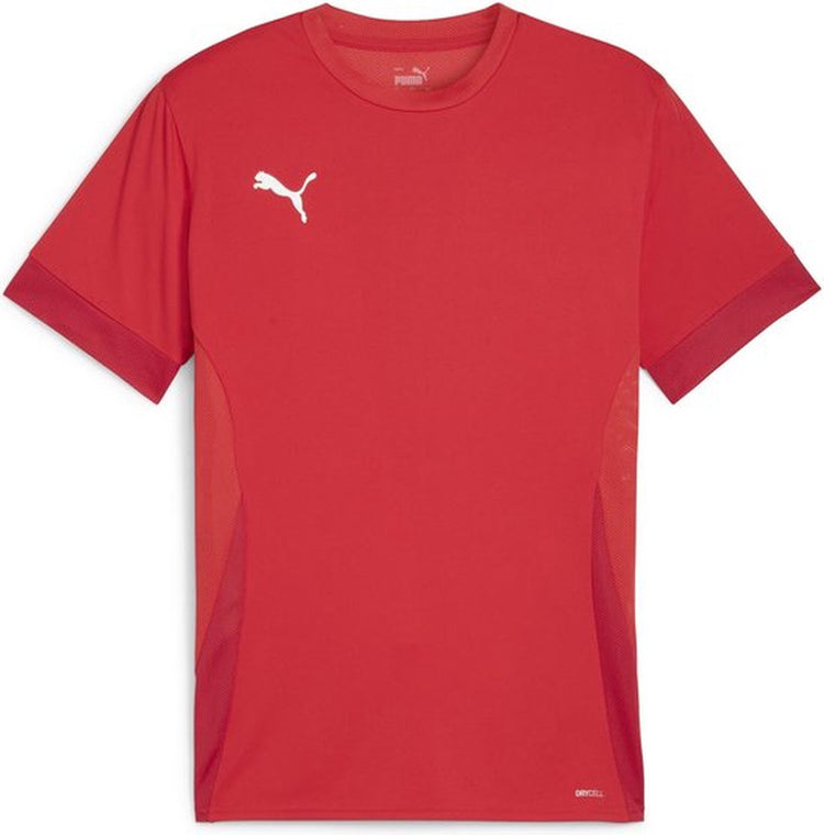 Puma Teamgoal Matchday Jersey Jr Unisex-Sportshirt – Rot-Weiß-Fast Red