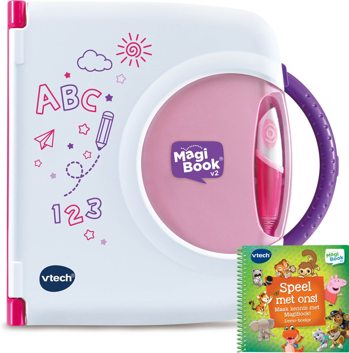 Vtech Magibook Starter Set Pink mit Demoboek
