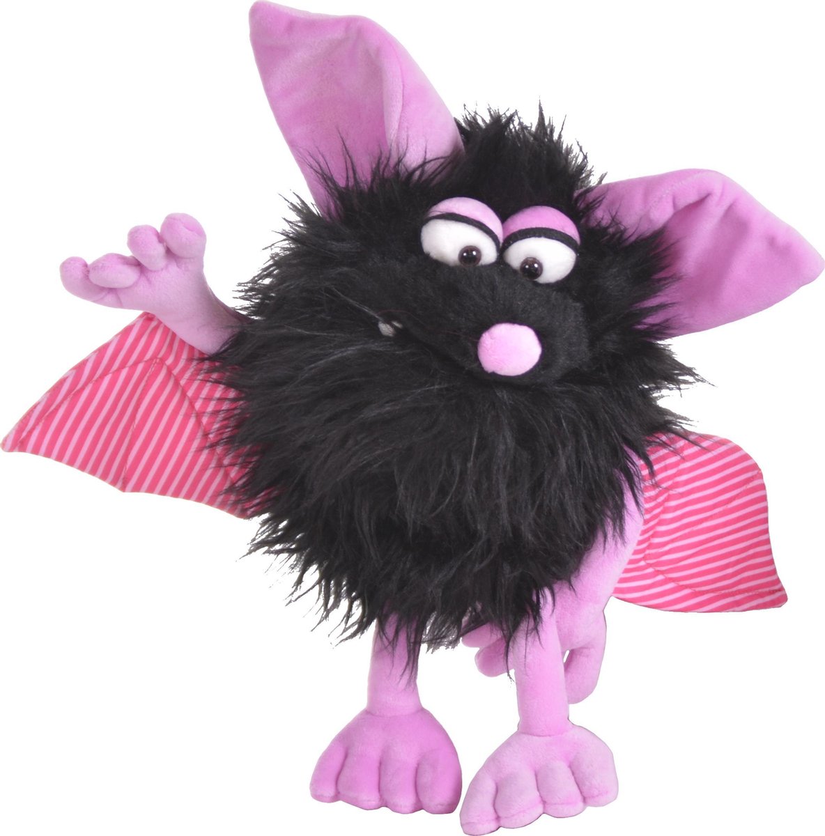 Lebende Puppen – Handpuppe Bammel, 34 cm | Monster zum Mitnehmen mit beweglichem Maul | inklusive Papiertüte | ab 3 Jahren