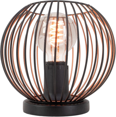 Eglo Almanzora Tischlampe – E27 – ø 20 cm – schwarzes Kupfer