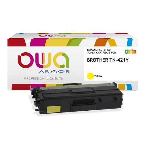Tonerkartusche owa tn-421y gelb 1800p