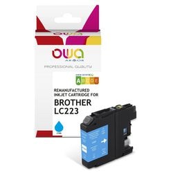 Tintenpatrone owa lc223 blau