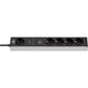 Steckdose Brennerstuhl 1159780615 1,5 m grau, schwarz