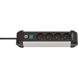 Steckdose Brennerstuhl 1391034400 Premium Alu-Line 1,8 m