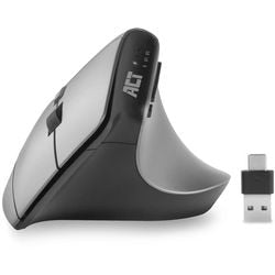 ACT Connectivity Wireless Ergonomic Maus mit Bluetooth und USB-C