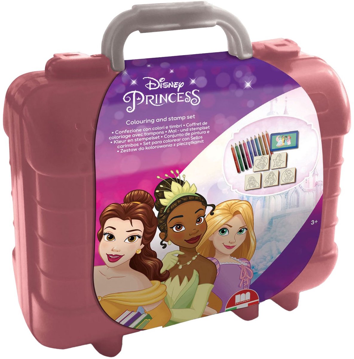 Multiprint Princess Travel Stamping Farbkoffer