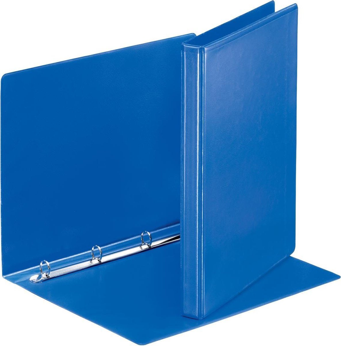 Esselte Essentials Panorama A4-Ringbinder – Rückenbreite 30 mm – Kapazität 140 Blatt – Blau