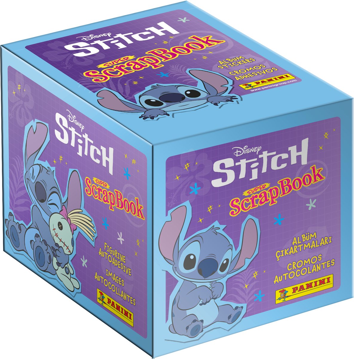 Panini Stitch Super Scrapbook-Aufkleber, Box mit 36 Sammelkartenpackungen
