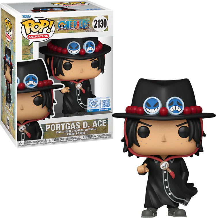 Funko-Pop! Animation: One Piece – Portgas D. ace #2130 Sonderedition exklusiv
