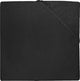 Jollein – Baby-Spannbettlaken-Matratzen-Jersey (schwarz) – Baumwolle – Spannbettlaken-Box – 75 x 95 cm