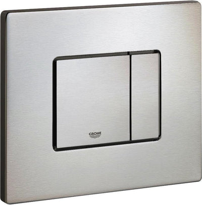 Grohe Skate Cosmopolitan Bedienfeld-WC – horizontal – Doppelspülung – Edelstahl