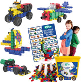 CLICS ROLBOX Building Blocks - Gebäudeset 25in1 - afbeelding 1
