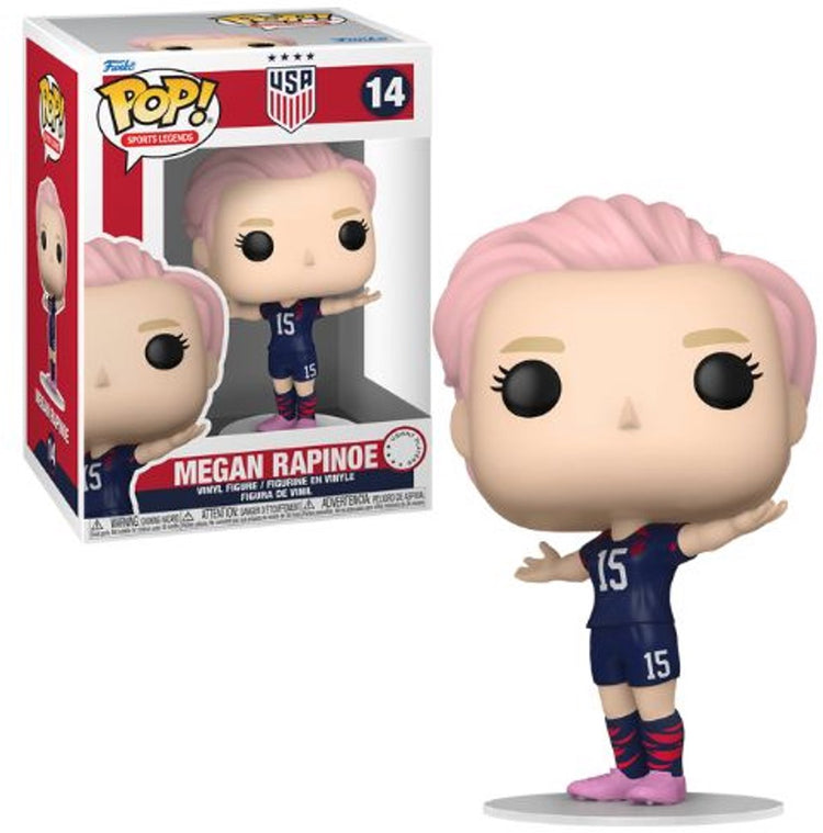 Funko-Pop! Sportlegenden: USA – Megan Rapinoe #14