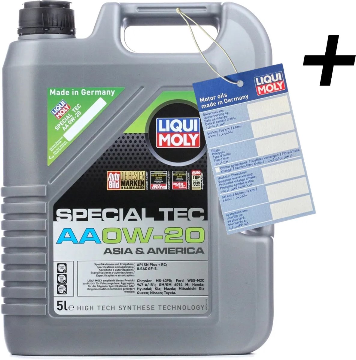 Liqui Moly 5l LM 6739 Special Tec AA 0W-20 Asien Amerika