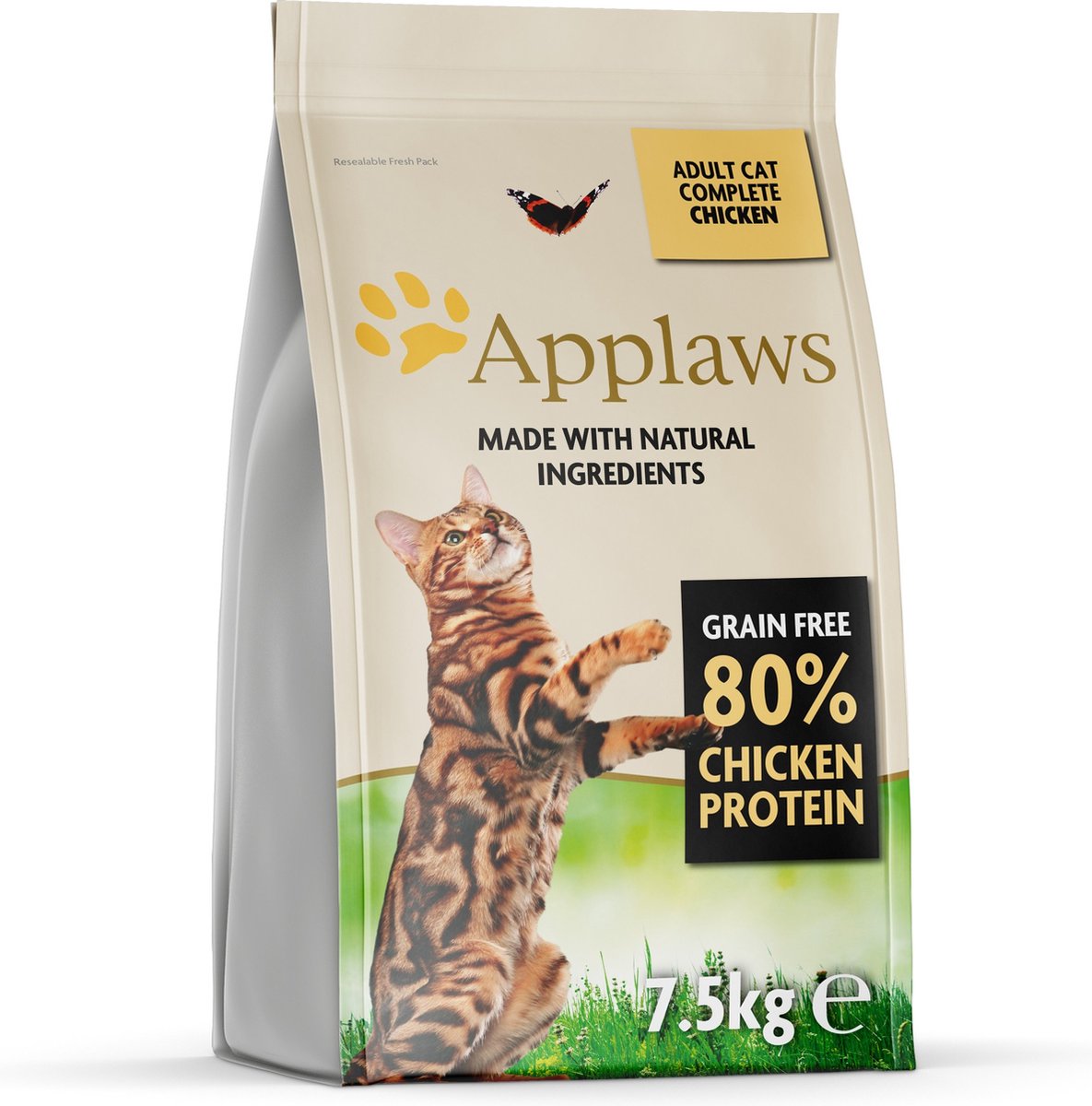 Applaws getreidefrei - Huhn - Katzenfutter - 7,5 kg