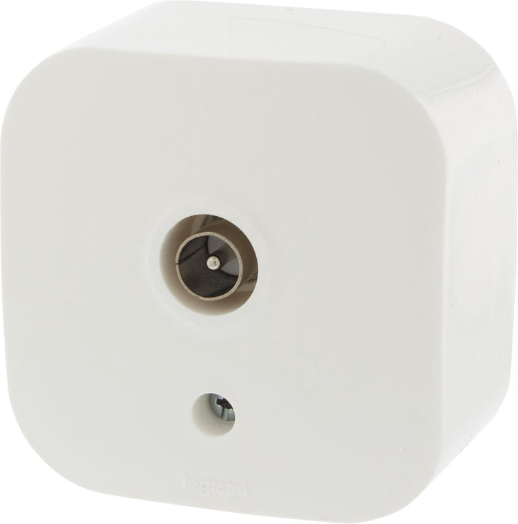 Legrand Forix Aufputz-TV-Buchse – RJ11 – Weiß
