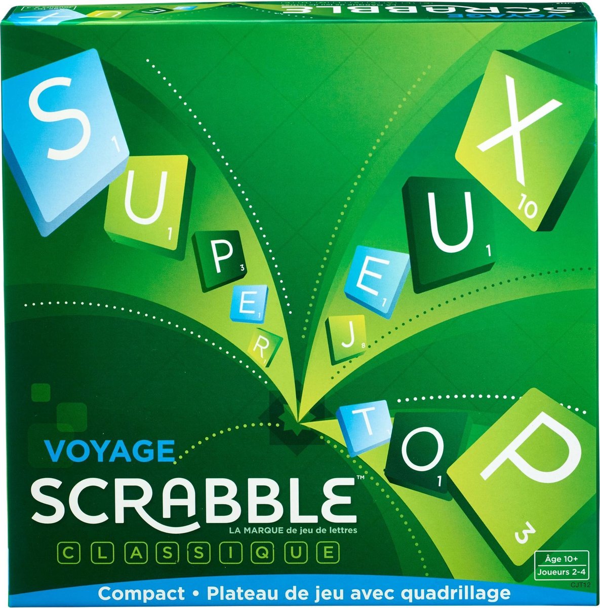 Mattel Scrabble Travel Travel Edition (Französisch)