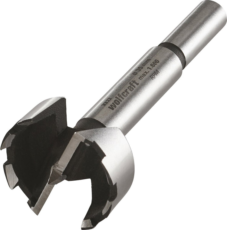 Wolfcraft - Forstnerbohrer - Holzzylinderbohrer ø 35 mm - Scharnierbohrer - 3322000