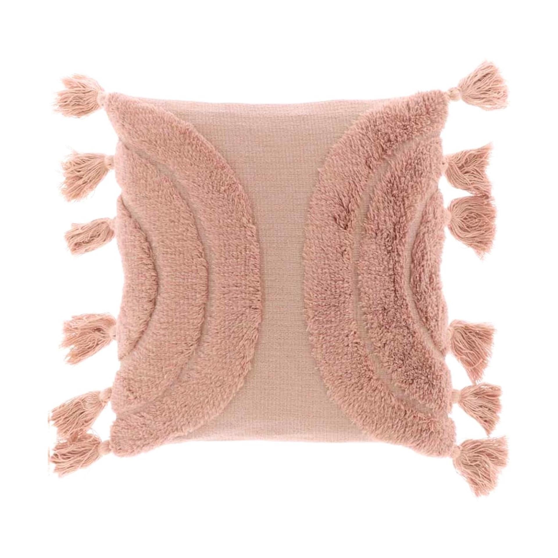 Einzigartiges Wohnkissen Brody Pink 45x45cm