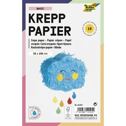 Krepppapier Folia 82391 Krepppapier-Farbsortiment