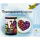 Bastelpapier Folia 800 Transparentpapier Farbsortiment