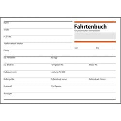 Fahrtenbuch Sigel FA614 A6 quer grün 3-teilig