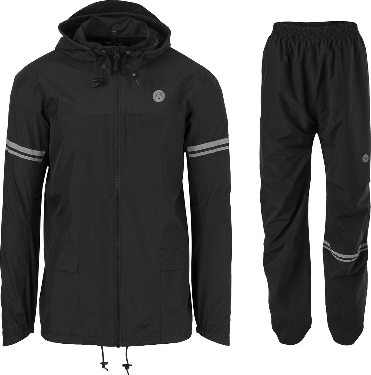 Agu Original Regenanzug Essential Schwarz