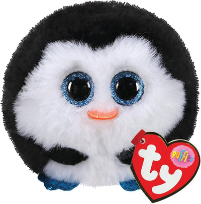 Ty Ty Puffies Penguin -Kuschelwatten 8 cm