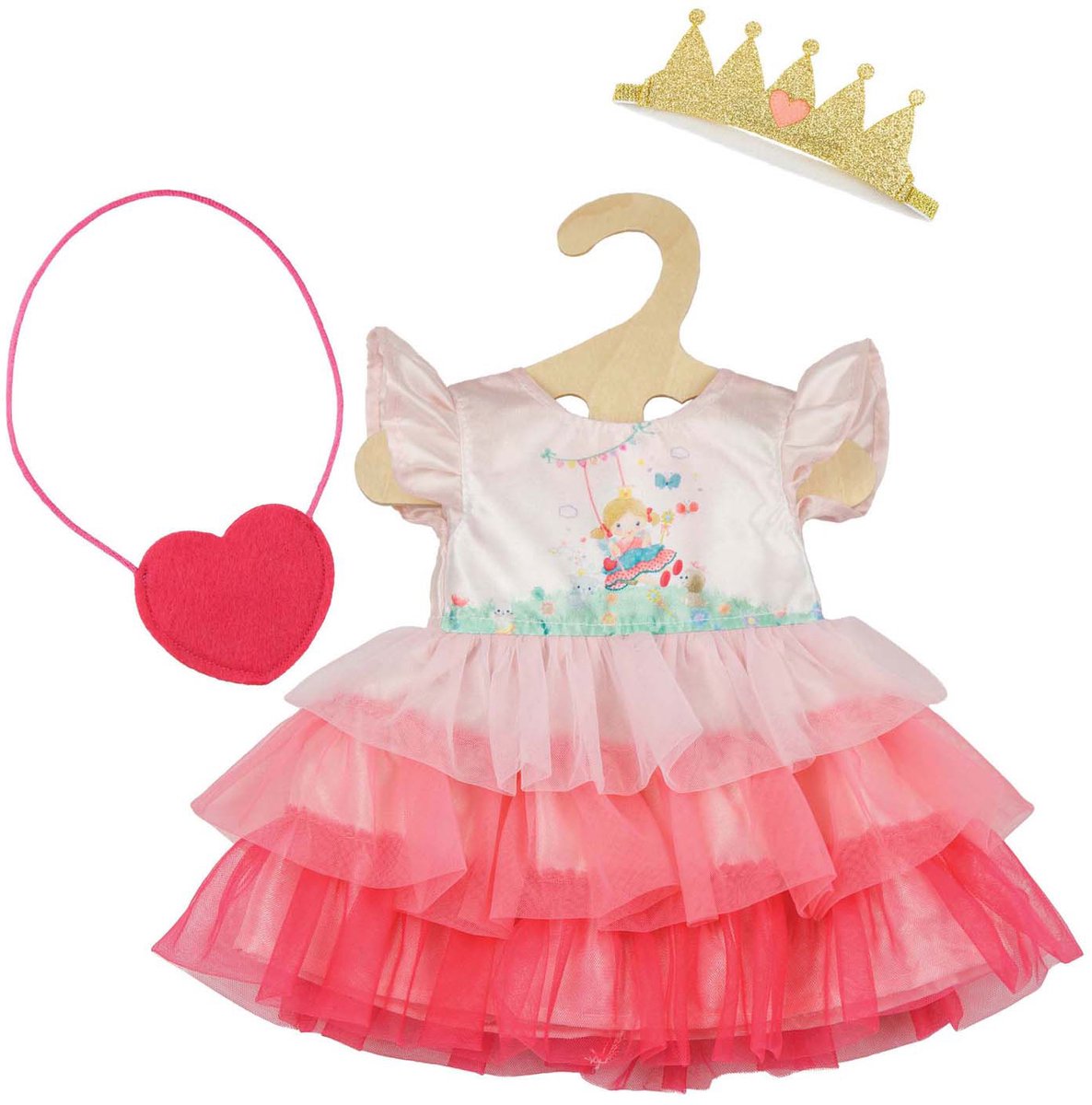 Heless Doll Kleid Prinzessin Emily, 35-45 cm