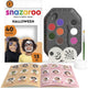 Snazaroo 1172184 Halloween-Charaktere Aqua-Schminkset – Kinderschminken – Hexe, Skelett-Zombie-Schminkset – 13-teilig, hypoallergen