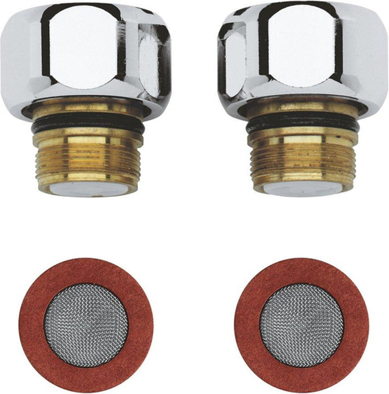 Grohe Rückschlagventil-Set – 2 Stück – Chrom – 47189000