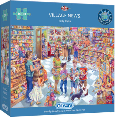 Gibsons – Das ist Schottland (von Hartwig Braun) – 1000 Teile 68×49cm (B×H) – Puzzle für Erwachsene