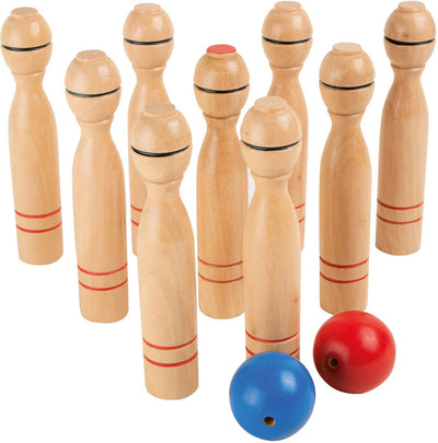 Kleines Fußholzkegelspiel, 11dlg.