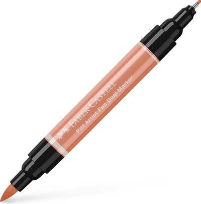 Faber-Castell Zeichenmarker – Pitt Artist Pen – Duo Marker – 189 Zimtbraun – FC-162189