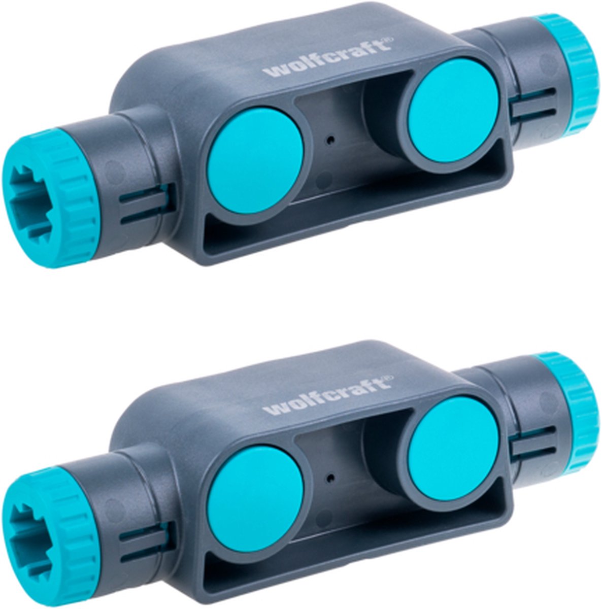 Wolfcraft - 2 Klebeklemmenverbinder - Klebeklemme verbinden - 8664060