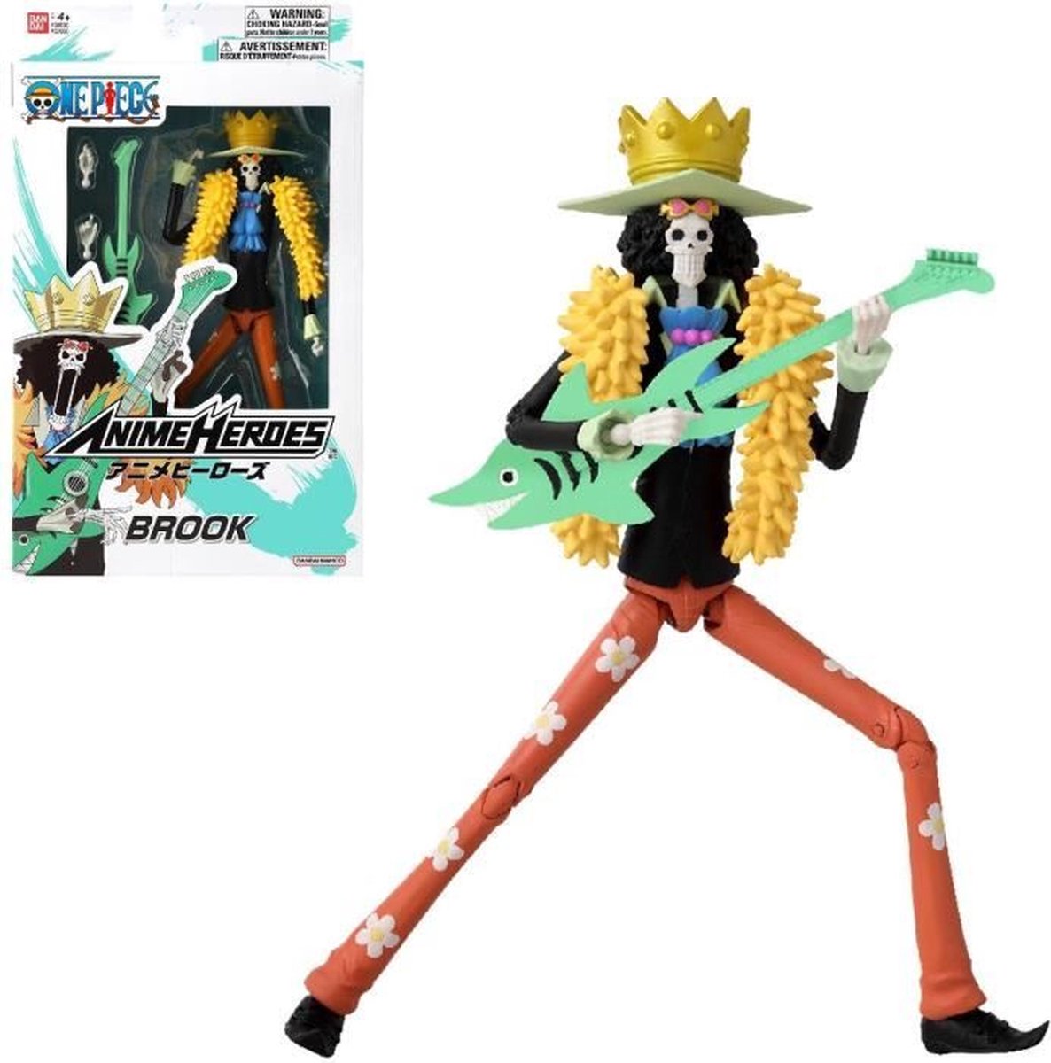 Bandai – Anime-Helden – One Piece – Anime-Helden-Figur 17 cm – Bach – 37006