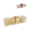 Kerzen mit Metallic-Glitzer, 5 cm, 4er-Set