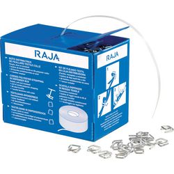 Spenderbox Raja MFC97 aus weißer Polyesterfaser