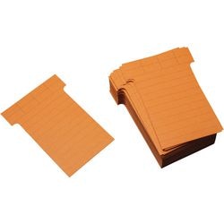 T-Karten Ultradex schmal orange, rot