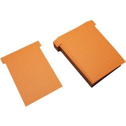 T-Karten Ultradex breit orange, rot
