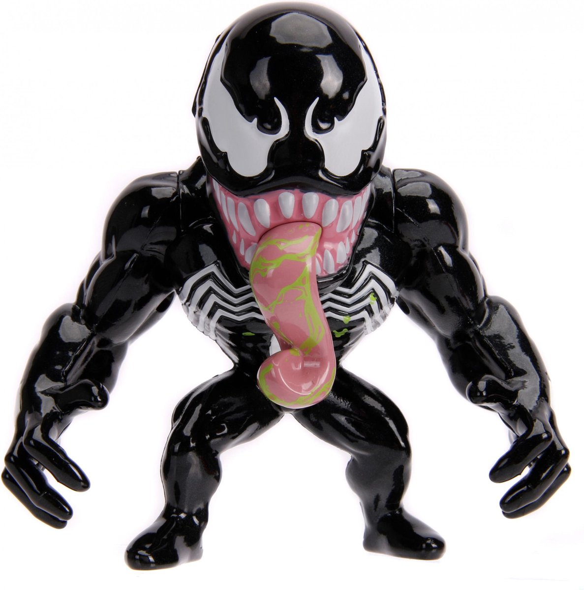 Marvel Jada Spielfigur Venom 10 cm Druckguss schwarz und weiß